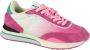 THE HOFF BRAND Lage Sneakers Dames Flame Maat: 38 Materiaal: Suède Kleur: Roze - Thumbnail 2