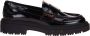The Hoff Brand Mocasin School Loafers Instappers Dames Zwart - Thumbnail 8