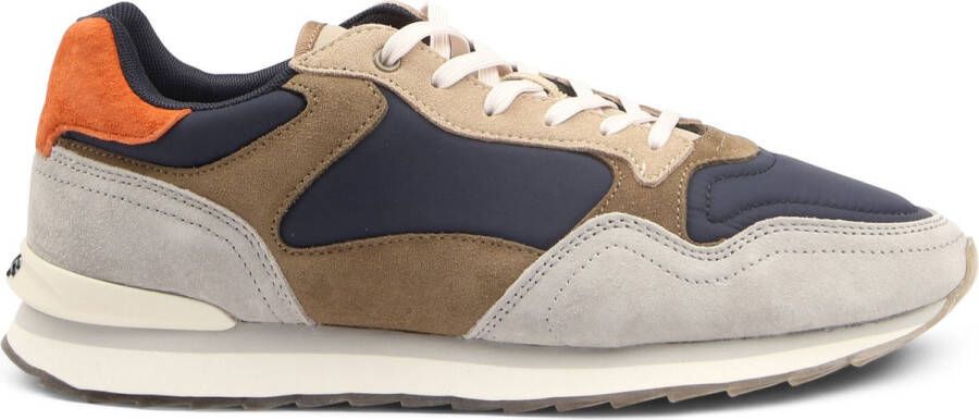 THE HOFF BRAND Lage Sneakers Heren Biarritz Maat: 41 Materiaal: Suède Kleur: Blauw