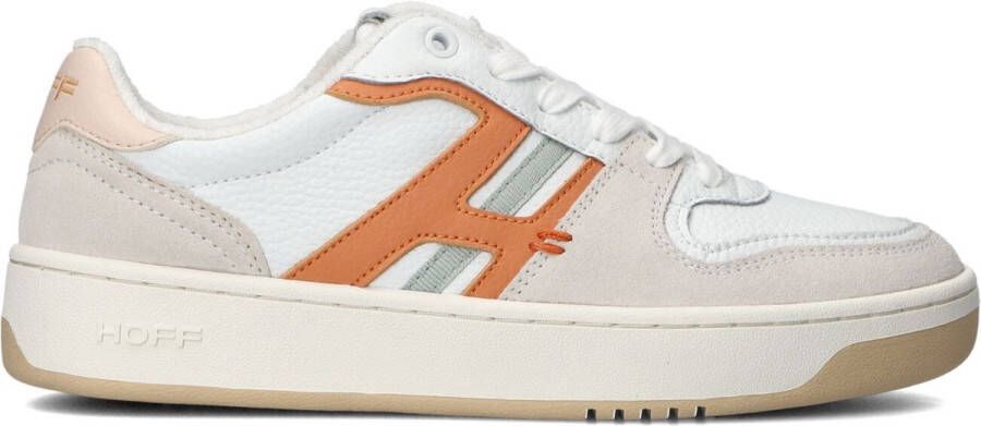 THE HOFF BRAND Lage Sneakers Dames Korai Square Maat: 40 Materiaal: Leer Kleur: Wit