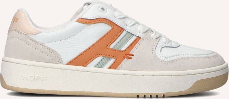 THE HOFF BRAND Lage Sneakers Dames Korai Square Maat: 38 Materiaal: Leer Kleur: Wit