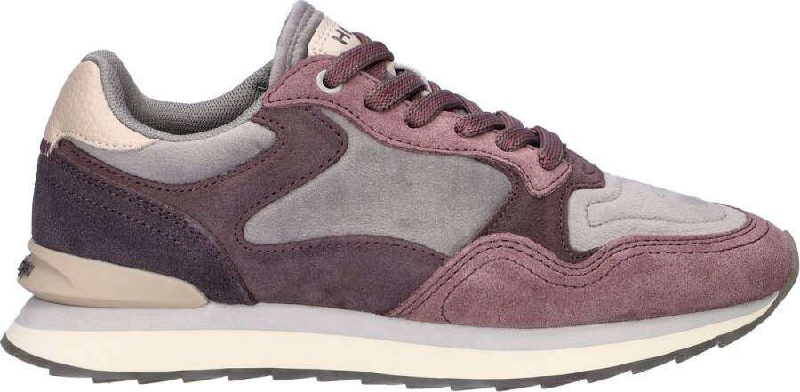 The Hoff Brand Paarse Suède Sneakers voor Herfst Winter