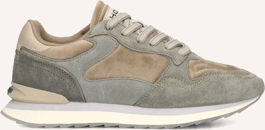 THE HOFF BRAND Lage Sneakers Dames Mexico Maat: 42 Materiaal: Suède Kleur: Groen
