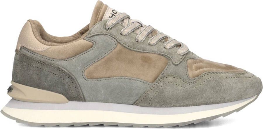 THE HOFF BRAND Lage Sneakers Mexico Maat: 41 Materiaal: Suède Kleur: Groen