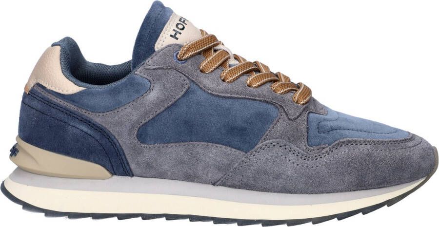 The Hoff Brand Miami Sneakers Suède Dames Blauw