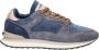 THE HOFF BRAND Lage Sneakers Dames Miami Maat: 36 Materiaal: Suède Kleur: Blauw - Thumbnail 2