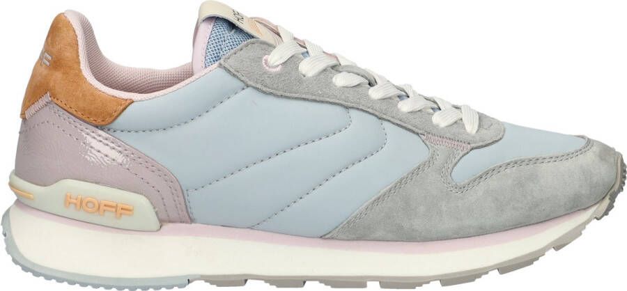 THE HOFF BRAND Lage Sneakers Dames Myra Suède Blauw