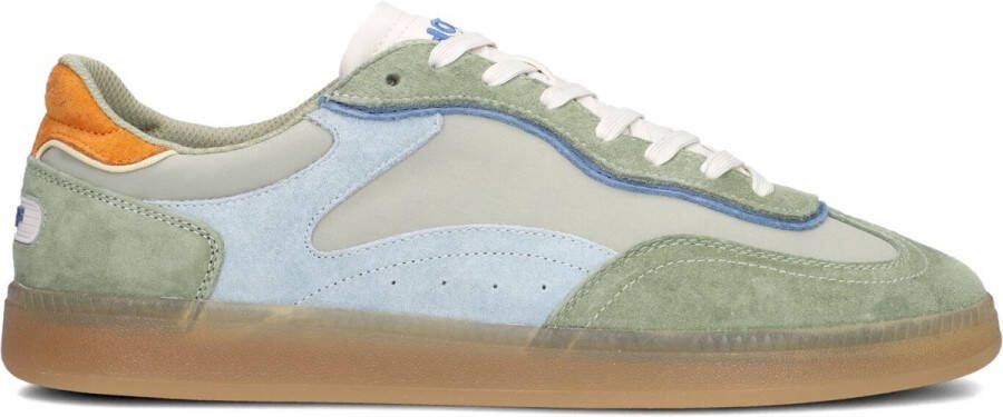 THE HOFF BRAND Lage Sneakers Heren Park Verde Man Maat: 41 Materiaal: Suède Kleur: Groen