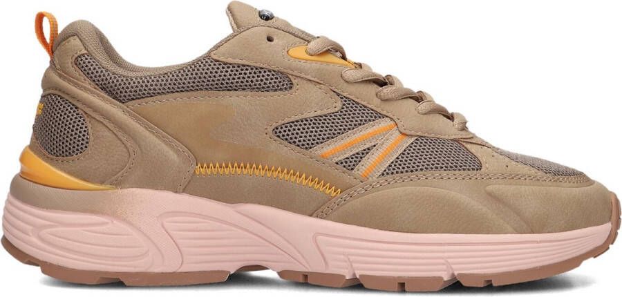 THE HOFF BRAND Lage Sneakers Dames Rhode Island Maat: 36 Materiaal: Leer Kleur: Camel
