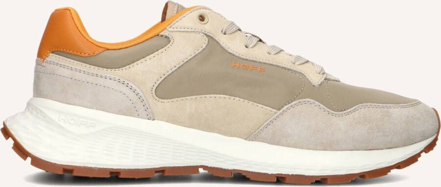 THE HOFF BRAND Lage Sneakers Heren Santiago Ii Maat: 42 Materiaal: Suède Kleur: Oranje