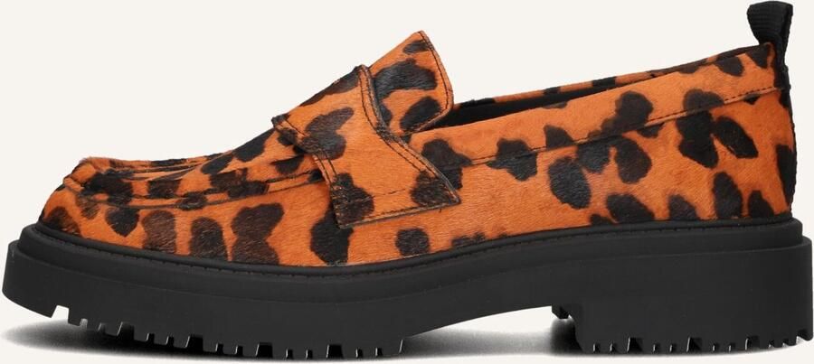 THE HOFF BRAND Loafers Dames 22428001 Maat: 37 Materiaal: Ponyhair Kleur: Oranje - Foto 3