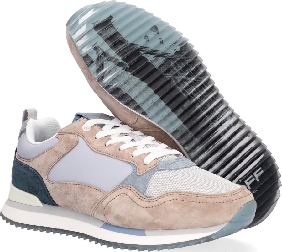 THE HOFF BRAND Lage Sneakers Bristol Maat: 42 Materiaal: Suède Kleur: Blauw - Foto 5