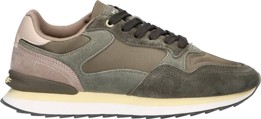 THE HOFF BRAND Lage Sneakers Heren Buenos Aires Maat: 43 Materiaal: Suède Kleur: Groen