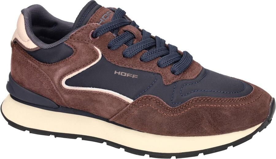 The Hoff Brand City Retro Sneakers Heren Bruin - Foto 5