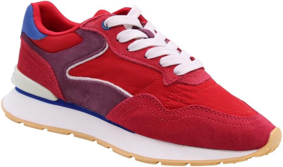 THE HOFF BRAND Lage Sneakers City Maat: 42 Materiaal: Textiel Kleur: Rood