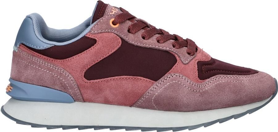 THE HOFF BRAND Lage Sneakers Dames Copenhagen Suède Rood