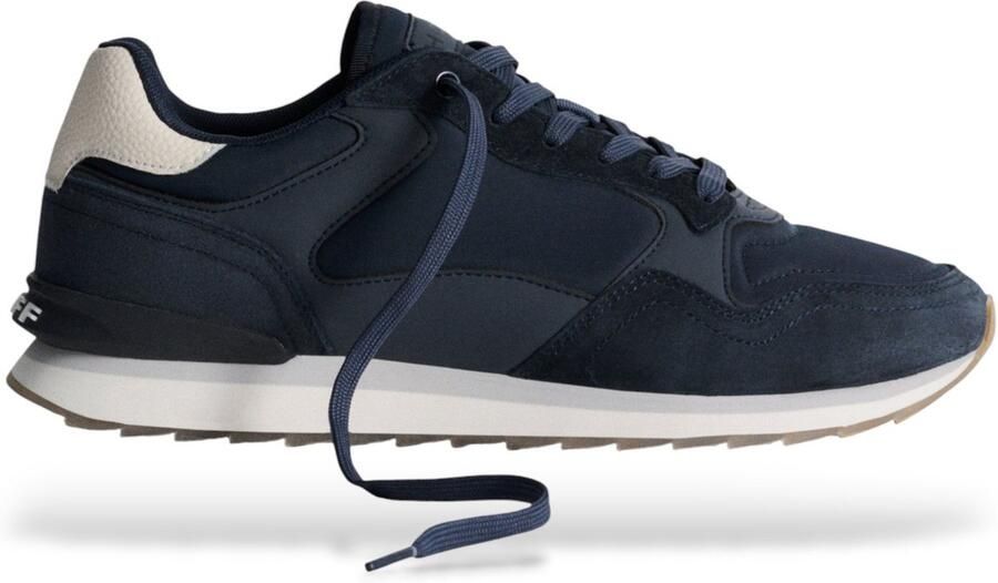 THE HOFF BRAND Lage Sneakers Heren Monterrey Maat: 46 Materiaal: Textiel Kleur: Blauw