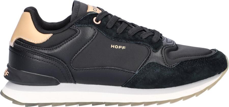 THE HOFF BRAND Lage Sneakers Dames New York Maat: 41 Materiaal: Suède Kleur: Zwart - Foto 2