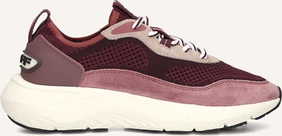 THE HOFF BRAND Lage Sneakers Dames Traveler Maat: 42 Materiaal: Suède Kleur: Paars - Foto 3