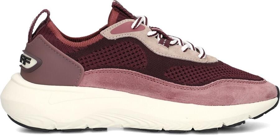 THE HOFF BRAND Lage Sneakers Dames Traveler Suède Paars - Foto 3