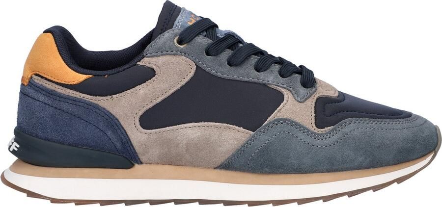 THE HOFF BRAND Lage Sneakers Heren Venice Suède Blauw