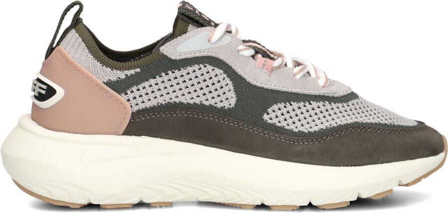 The Hoff Brand Traveler Sneakers Suède Dames Groen