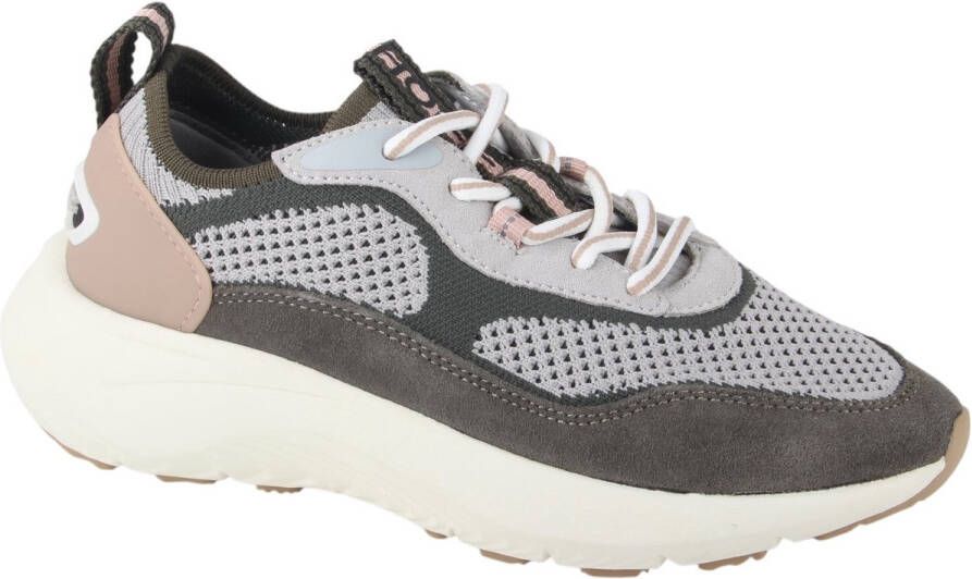 THE HOFF BRAND Lage Sneakers Dames Traveler Suède Groen