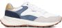 THE HOFF BRAND Lage Sneakers Heren Washington Maat: 43 Materiaal: Suède Kleur: Gebroken wit - Thumbnail 1