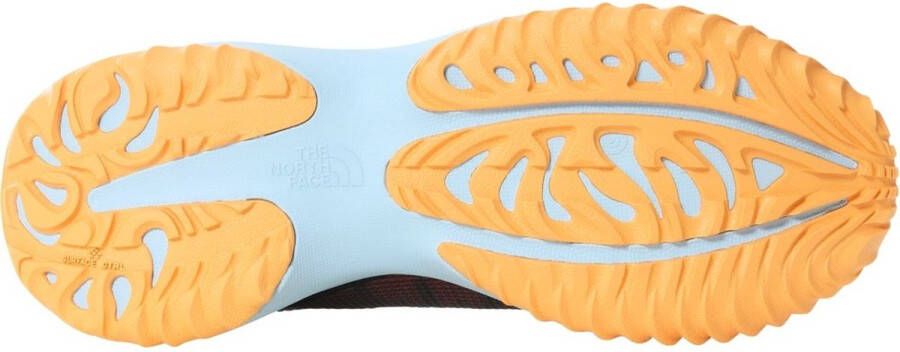 The North Face Damen Wanderschuhe Damenschuhe Wayroute Futurelight Asphalt Brilliant Coral 162071 Grau