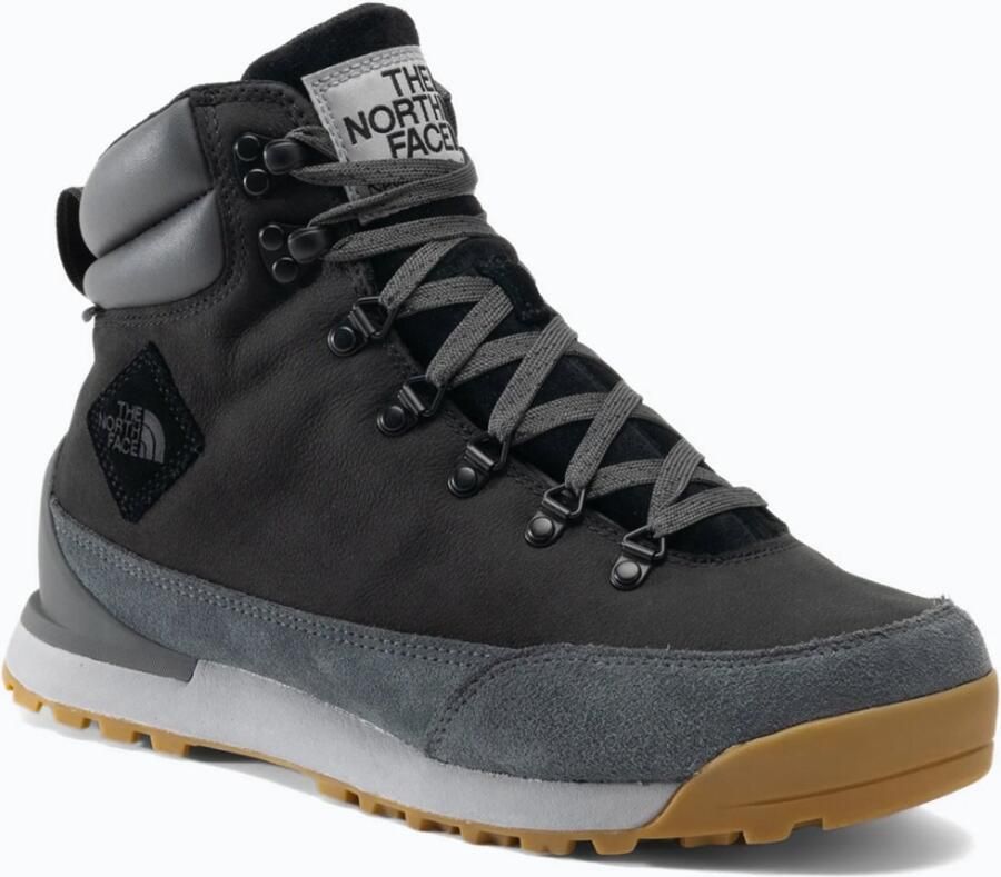 The North Face Heren Trekkingschoenen B2B IV WP Leer Zwart Asfalt Waterdicht en Duurzaam voor Avontuurlijke Wandelervaringen - Foto 2