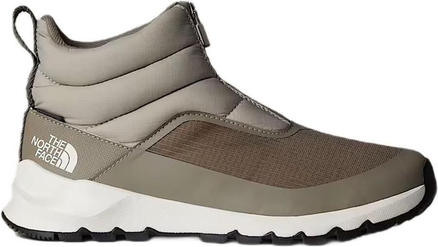 The North Face Dames Sneeuwlaarzen Bruin Warmte-Isolatie Ronde Neus Platte Hak Duurzaam Ideaal voor Avonturen en Dagelijks Gebruik