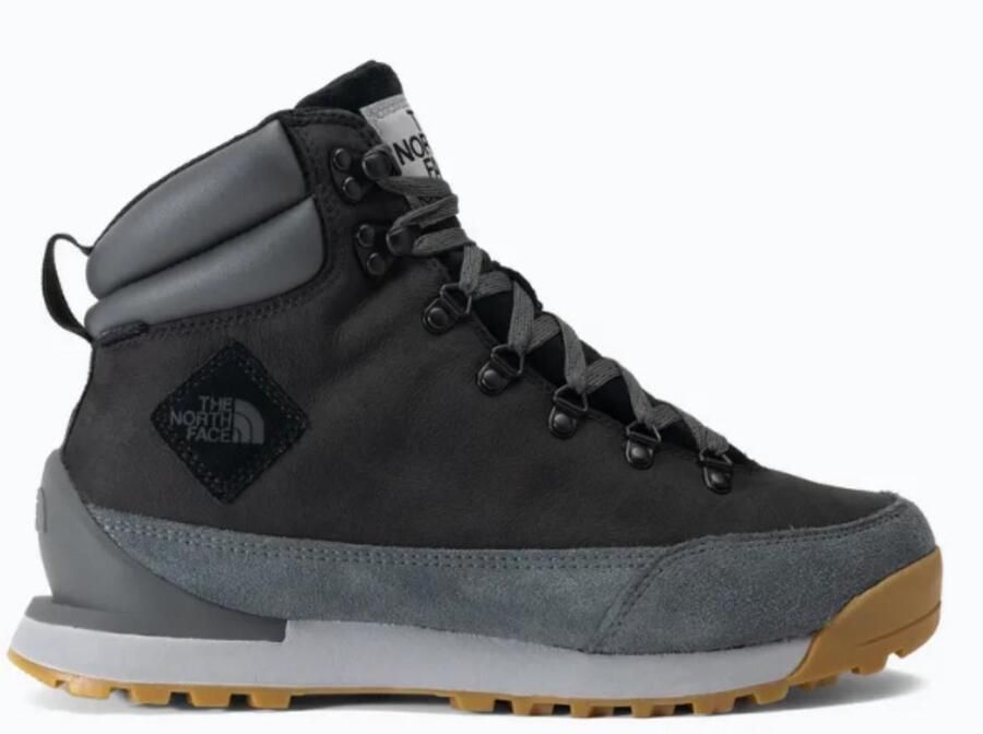 The North Face Heren Trekkingschoenen B2B IV WP Leer Zwart Asfalt Waterdicht en Duurzaam voor Avontuurlijke Wandelervaringen