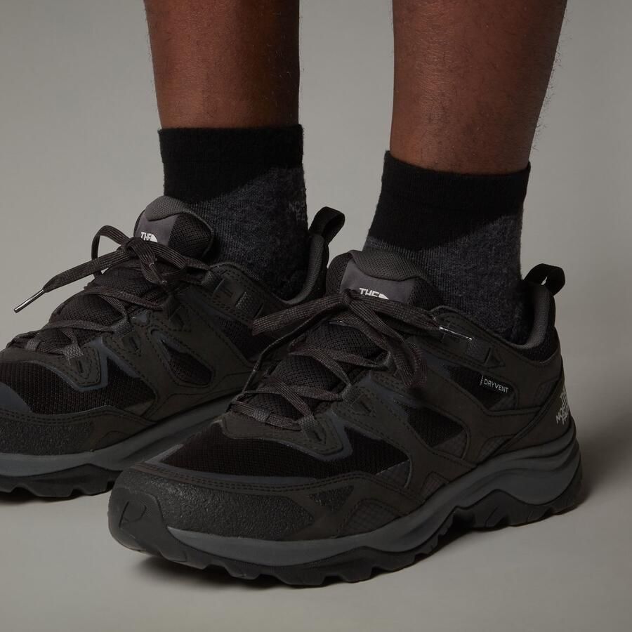 The North Face M HEDGEHOG 3 WP Heren Wandelschoenen Zwart Grijs
