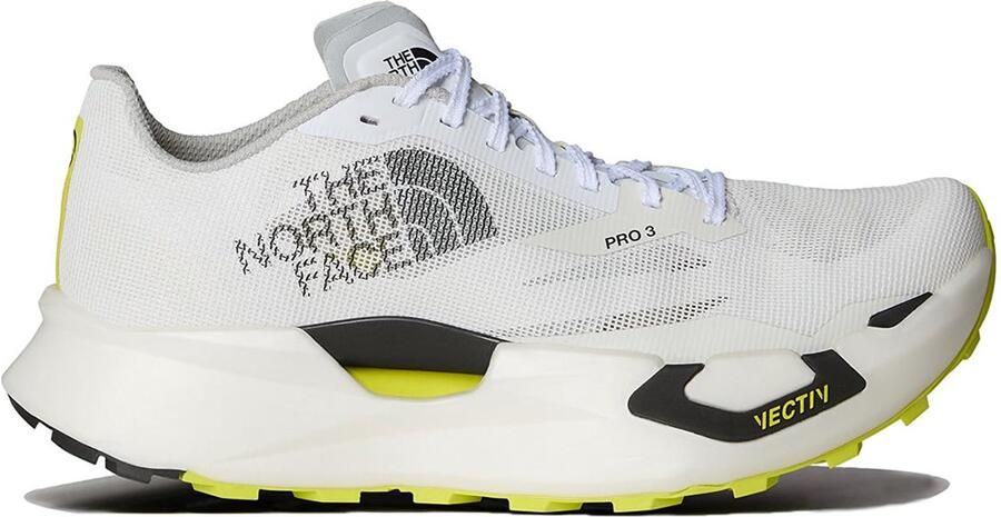 The North Face Summit VECTIV Pro 3 Hardloopschoenen White Ash Sulphur Sprin