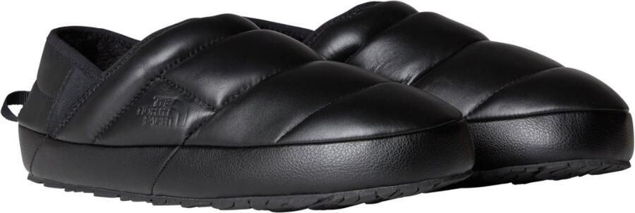The North Face Thermoball Traction Mule Leather Pantoffels zwart grijs