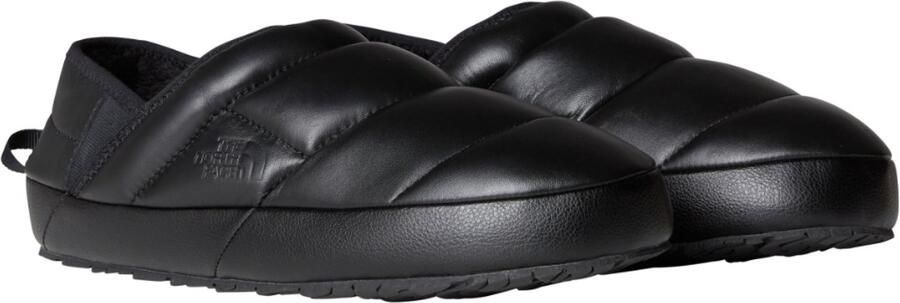 The North Face Thermoball Traction Mule Leather Pantoffels zwart grijs