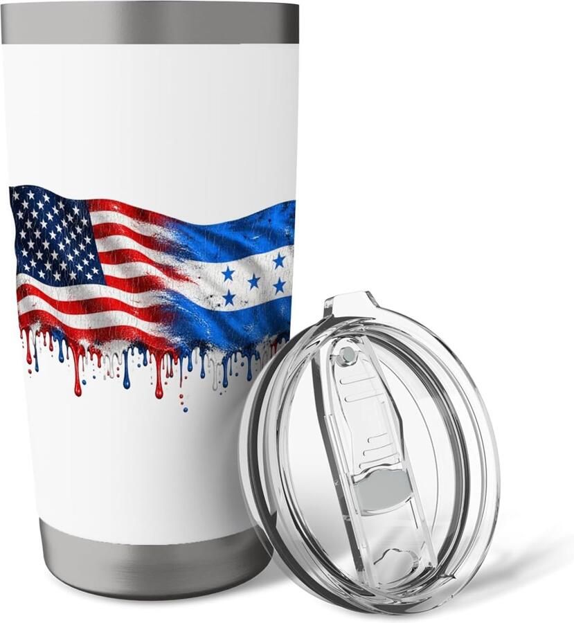 Thermobeker met Amerikaanse vlag