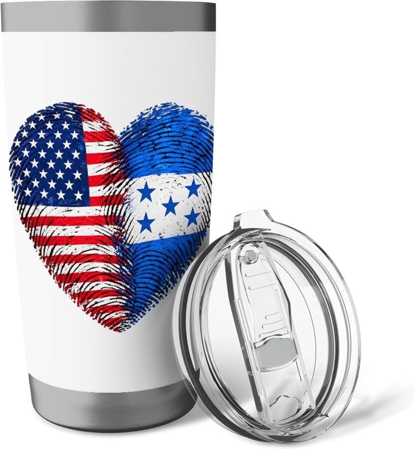 Thermobeker met Amerikaanse vlag