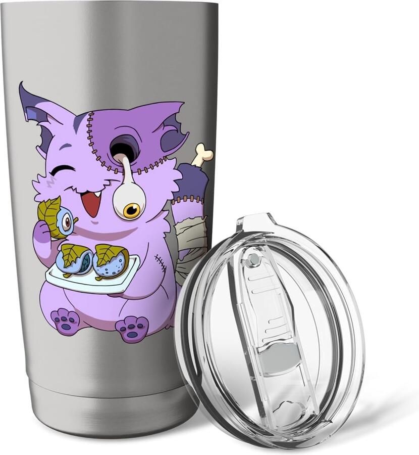 Thermobeker met anime kat