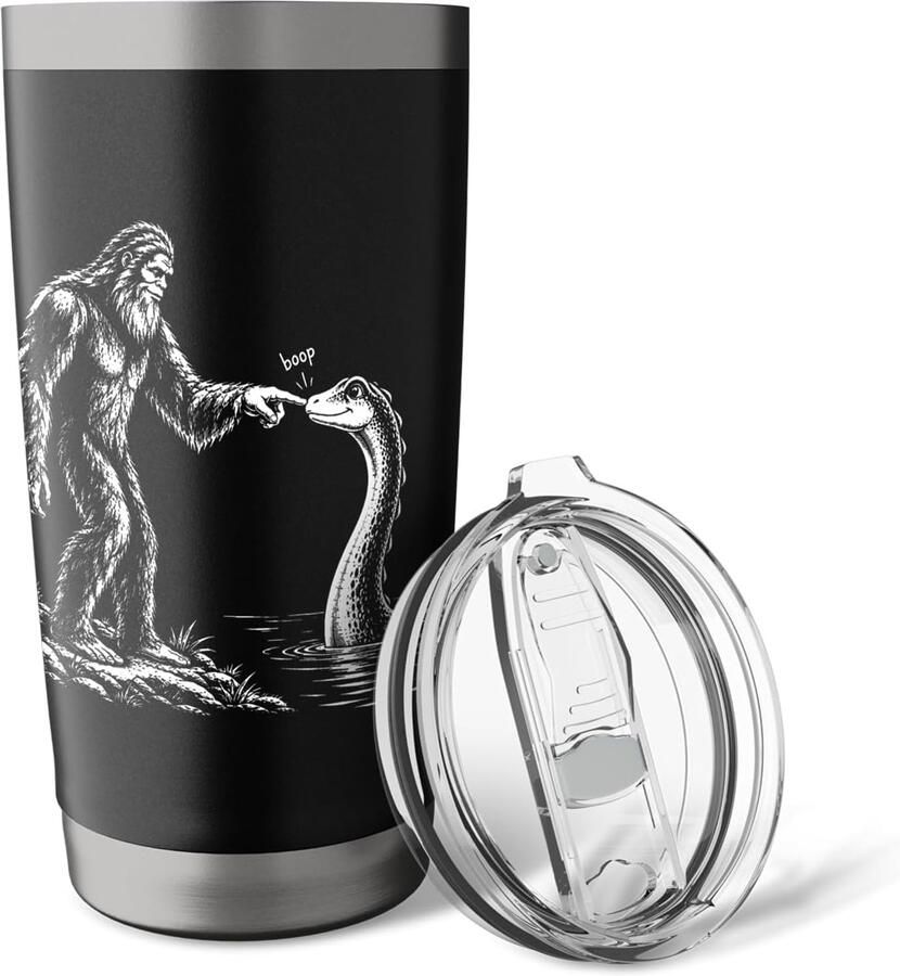 Thermobeker met Bigfoot en Loch Ness Monster