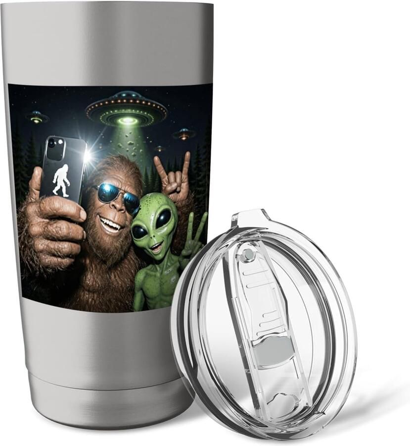 Thermobeker met Bigfoot-ontwerp