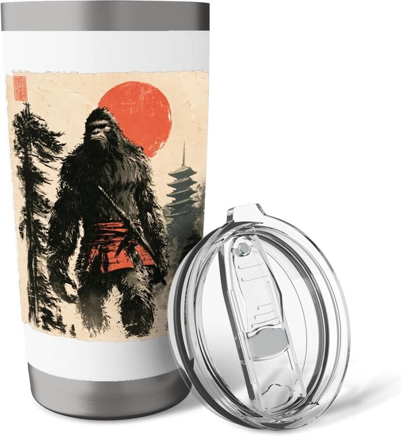 Thermobeker met Bigfoot-ontwerp