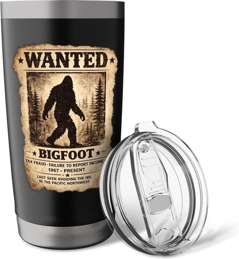 Thermobeker met Bigfoot-ontwerp