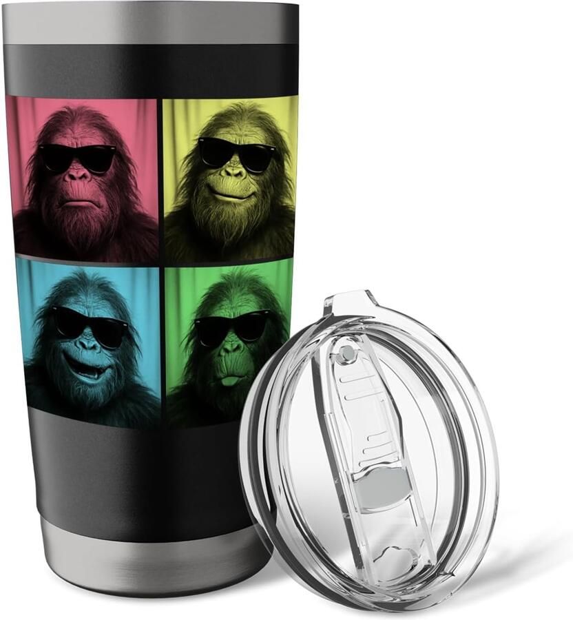 Thermobeker met Bigfoot-print
