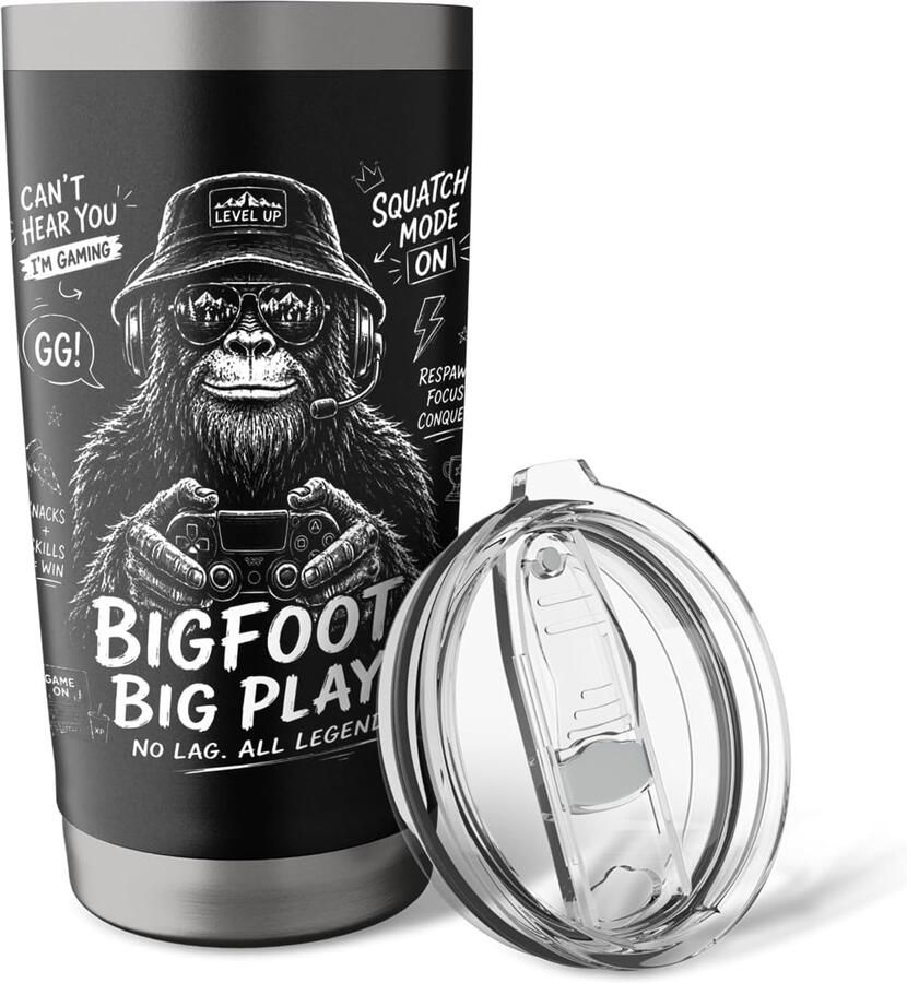 Thermobeker met Bigfoot voor gamers