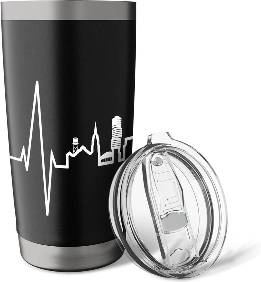 Thermobeker met Bochum skyline