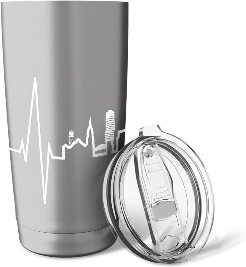Thermobeker met Bochum skyline