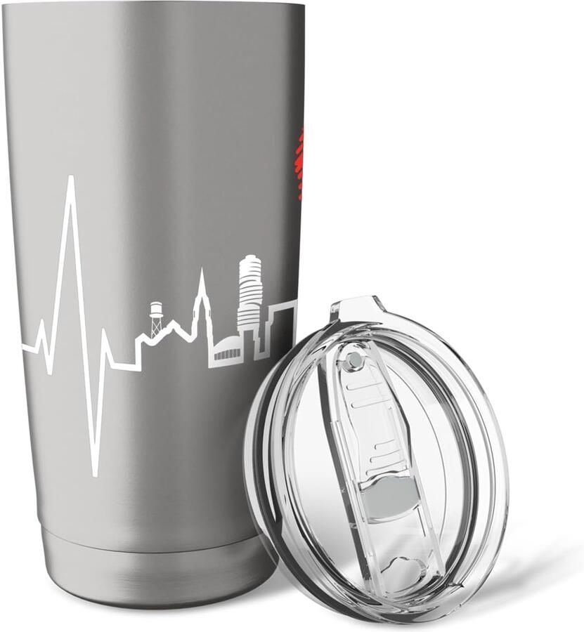 Thermobeker met Bochum skyline