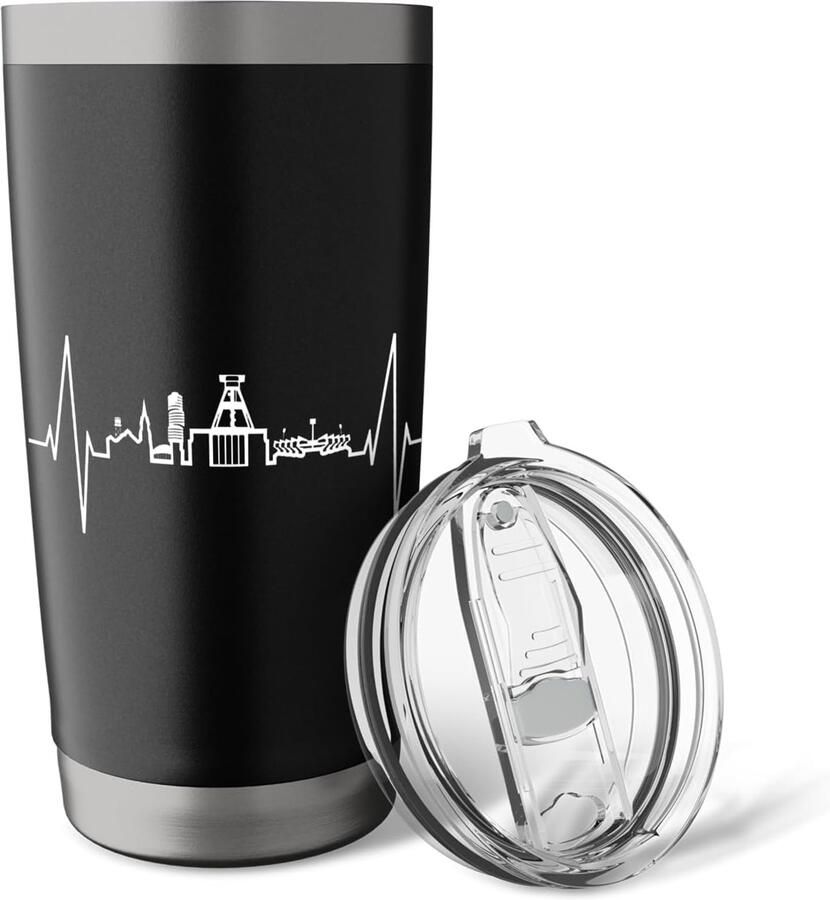 Thermobeker met Bochum skyline