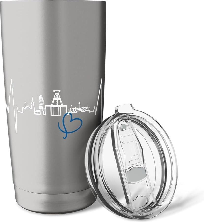 Thermobeker met Bochum skyline